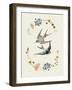 Swallow Wreath II-Studio W-Framed Art Print