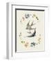 Swallow Wreath II-Studio W-Framed Art Print