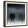 Swallowed by the Winter-Piet Flour-Framed Photographic Print