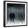 Swallowed by the Winter-Piet Flour-Framed Photographic Print