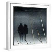 Swallowed by the Winter-Piet Flour-Framed Photographic Print