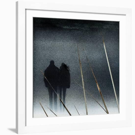 Swallowed by the Winter-Piet Flour-Framed Photographic Print