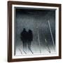 Swallowed by the Winter-Piet Flour-Framed Photographic Print