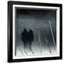 Swallowed by the Winter-Piet Flour-Framed Photographic Print