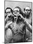 Swallowing Canes in a Ceremonial Ritual, New Guinea, 1936-null-Mounted Giclee Print