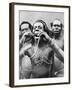 Swallowing Canes in a Ceremonial Ritual, New Guinea, 1936-null-Framed Giclee Print