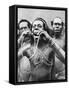 Swallowing Canes in a Ceremonial Ritual, New Guinea, 1936-null-Framed Stretched Canvas