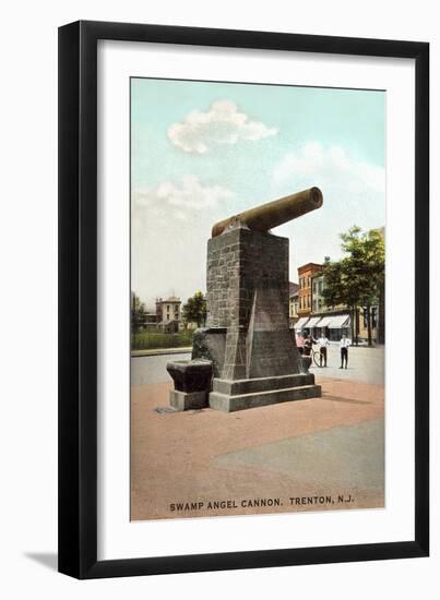 Swamp Angel Cannon, Trenton-null-Framed Art Print