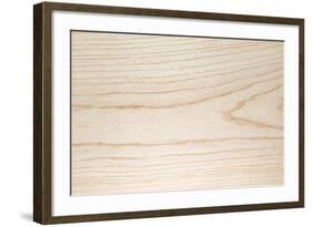 Swamp Ash Texture (Green Ash or Red Ash (Fraxinus Pennsylvanica )). Sought after Wood for Guitar Ma-landio-Framed Photographic Print