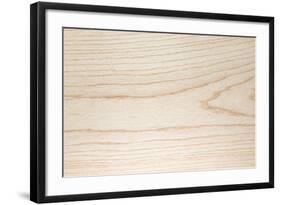 Swamp Ash Texture (Green Ash or Red Ash (Fraxinus Pennsylvanica )). Sought after Wood for Guitar Ma-landio-Framed Photographic Print