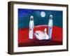 Swan, 2013-Gigi Sudbury-Framed Giclee Print