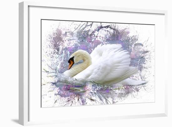 Swan 2A-Ata Alishahi-Framed Giclee Print