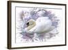 Swan 2A-Ata Alishahi-Framed Giclee Print