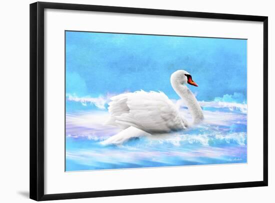 Swan 8A-Ata Alishahi-Framed Giclee Print