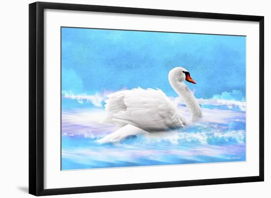 Swan 8A-Ata Alishahi-Framed Giclee Print