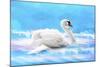 Swan 8A-Ata Alishahi-Mounted Giclee Print