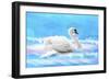 Swan 8A-Ata Alishahi-Framed Giclee Print