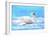 Swan 8A-Ata Alishahi-Framed Giclee Print