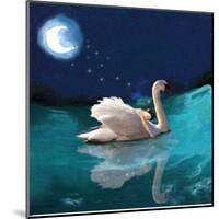 Swan And Child-Nancy Tillman-Mounted Art Print