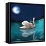 Swan And Child-Nancy Tillman-Framed Stretched Canvas