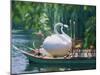 Swan Boats in a Lake, Boston Common, Boston, Massachusetts, USA-null-Mounted Photographic Print