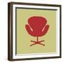 Swan Chair I-Anita Nilsson-Framed Art Print