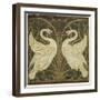 Swan Design-Walter Crane-Framed Giclee Print