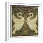 Swan Design-Walter Crane-Framed Giclee Print