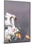Swan Gold 1-Design Fabrikken-Mounted Art Print