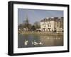 Swan Hotel and Great Ouse River, Bedford, Bedfordshire, England, United Kingdom, Europe-Rolf Richardson-Framed Photographic Print