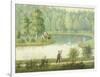 Swan Lake, 1881, Finland 19th Century Painting-null-Framed Giclee Print