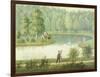 Swan Lake, 1881, Finland 19th Century Painting-null-Framed Giclee Print