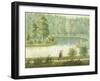 Swan Lake, 1881, Finland 19th Century Painting-null-Framed Giclee Print