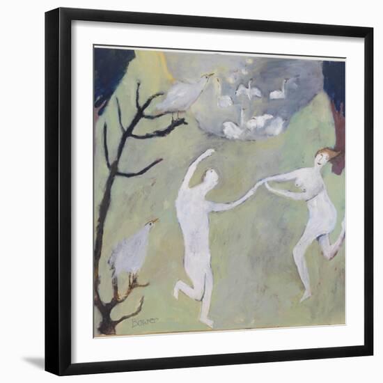 Swan Lake, 2008-Susan Bower-Framed Giclee Print