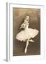 Swan Lake Ballerina-null-Framed Art Print