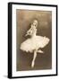 Swan Lake Ballerina-null-Framed Art Print