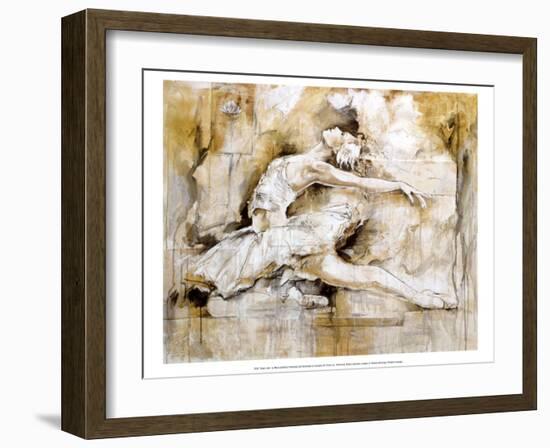 Swan Lake-Marta Gottfried-Framed Art Print