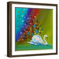 Swan Lake-Cindy Thornton-Framed Art Print