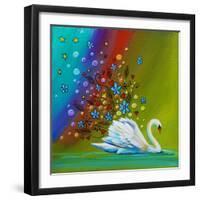 Swan Lake-Cindy Thornton-Framed Art Print