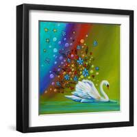 Swan Lake-Cindy Thornton-Framed Art Print