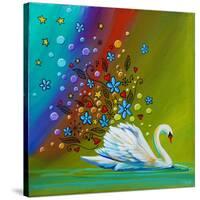 Swan Lake-Cindy Thornton-Stretched Canvas