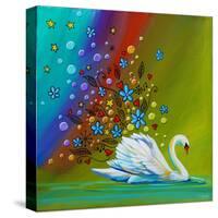 Swan Lake-Cindy Thornton-Stretched Canvas