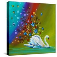 Swan Lake-Cindy Thornton-Stretched Canvas