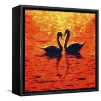 Swan LIV-Fernando Palma-Framed Stretched Canvas