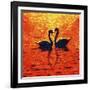 Swan LIV-Fernando Palma-Framed Giclee Print