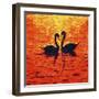 Swan LIV-Fernando Palma-Framed Premium Giclee Print