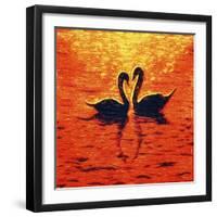 Swan LIV-Fernando Palma-Framed Premium Giclee Print