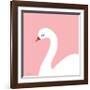 Swan-Ann Kelle-Framed Art Print