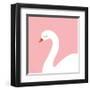 Swan-Ann Kelle-Framed Art Print