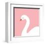 Swan-Ann Kelle-Framed Art Print